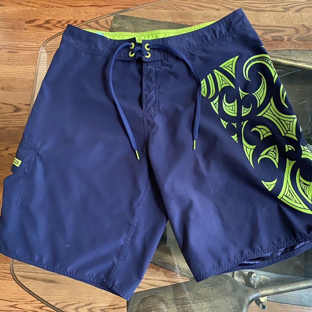 Crazy shirts swim trunks